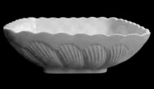 Scallop Shell Border | Dresden Pottery (Potters Cooperative Co.) | Serving Bowl | Item | 001 | 