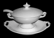 Senate | S. Bridgwood & Son | Sauce or Soup Tureen Base, Lid, Underplate, and Ladle | Item | 001