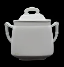 Simple Square | Wedgwood & Co. | Sugar Bowl with Lid | Item | 006