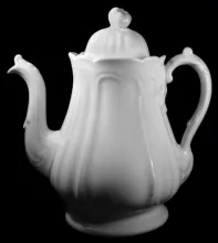 St. Louis Shape | John Edwards | Teapot or Coffee Pot Base and Lid | Item | 002