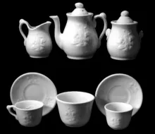 Strawberry | J. & G. Meakin | Child's or Toy Tea Set or Pieces | Collection | 002