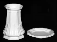 Sydenham Shape_T. & R. Boote (& Co.)_Brush Vase and Underplate_Item_001
