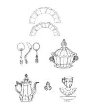 Sydenham Shape | T. & R. Boote (& Co.) | Dinner Set Pieces | ItemDrw | 001