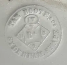 Sydenham Shape | T. & R. Boote (& Co.) | Platter | Mark | 008