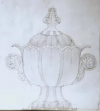 Sydenham Shape_T. & R. Boote (& Co.)_Sauce or Soup Tureen Base and Lid_KewDrw_001