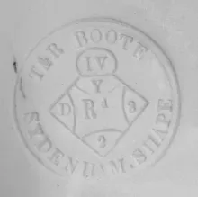 Sydenham Shape_T. & R. Boote (& Co.)_Sauce or Soup Tureen Underplate_Mark_007