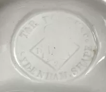 Sydenham Shape | T. & R. Boote (& Co.) | Vegetable Tureen Base and Lid | Mark | 007