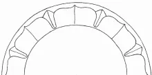 Sydenham Shape | Unspecified | Plate | EmbossingDrw | 003