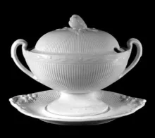 The Corinth | Jacob Furnival | Sauce or Soup Tureen Base, Lid, and Underplate | Item | 008