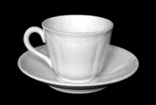 Trent Shape | John Alcock | Handled Cup and Saucer | Item | 001