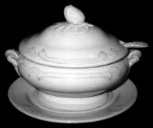 Trent Shape | John Alcock | Sauce or Soup Tureen Base, Lid, Underplate, and Ladle | Item | 001