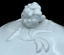 Trent Shape_John Alcock_Stew or Chowder Tureen Base and Lid_Finial_003
