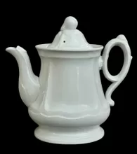 Triple Border | Edward Challinor (& Co.) | Teapot or Coffee Pot Base and Lid | Item | 002