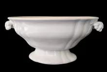 Triple Border | James Edwards | Compote on Tall Pedestal | Item | 002