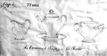 Triple Border_John Ridgway & Co._Complete Tea Set_Item_001