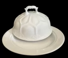Tuscan Shape | John Edwards | Pancake Server Lid and Underplate | Item | 003