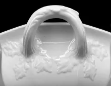 Twin Leaves_James Edwards_Sauce or Soup Tureen Base, Lid, and Underplate_Handle_003