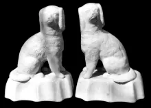 Unknown Specialty Items | Dresden Pottery (Potters Cooperative Co.) | Dog | Item | 001