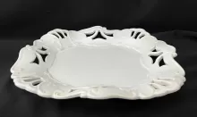 Unknown Tableware | J. & G. Alcock | Reticulated Basket Underplate | Item | 003