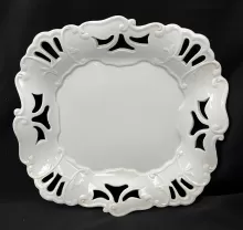 Unknown Tableware | J. & G. Alcock | Reticulated Basket Underplate | Item | 004