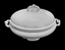 Unknown Tableware | W. & E. Corn | Sauce or Soup Tureen Base and Lid | Item | 001