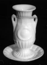Victory Shape (Laurel Wreath)_Elsmore & Forster_Brush Vase and Underplate_Item_001