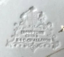 Vintage Shape | E. & C. Challinor (& Co.) | Relish Dish | Mark | 006