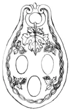 Vintage Shape_Unspecified_Relish Dish_ItemDrw_001