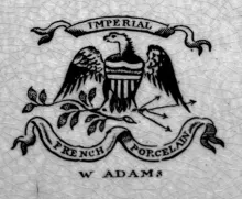Vintage Shape_William Adams & Sons_Sauce or Soup Tureen Underplate_Mark_002