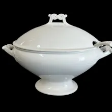 Waterloo | T. & R. Boote (& Co.) | Sauce or Soup Tureen Base Lid and Ladle | Item | 008
