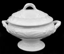 Wheat and Hops_J. & G. Meakin_Sauce or Soup Tureen Base and Lid_Item_001