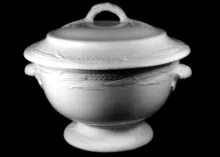 Wheat | Jacob Furnival | Hot Toddy Bowl with Handles and Lid | Item | 002
