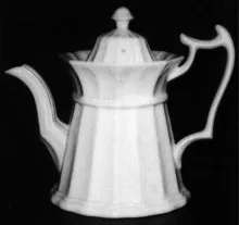 Fluted Panels | J. Wedgwood | Teapot or Coffee Pot Base and Lid | Item | 003
