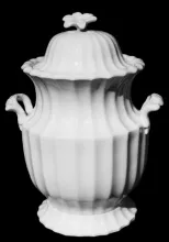 Fluted Panels | J. Wedgwood | Waste or Slop Jar Base and Lid | Item | 001